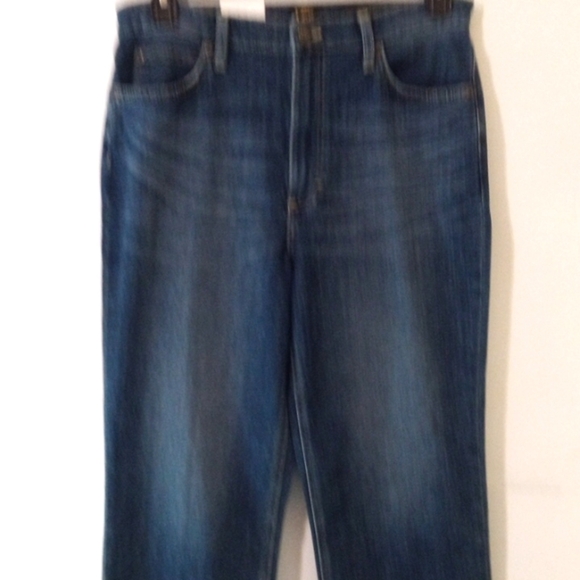 LEE WOMEN'S FREMONT HIGH RISE CROPPED STRAIGHT DENIM JEANS SIZE 31 LARGE NWT - Picture 6 of 10